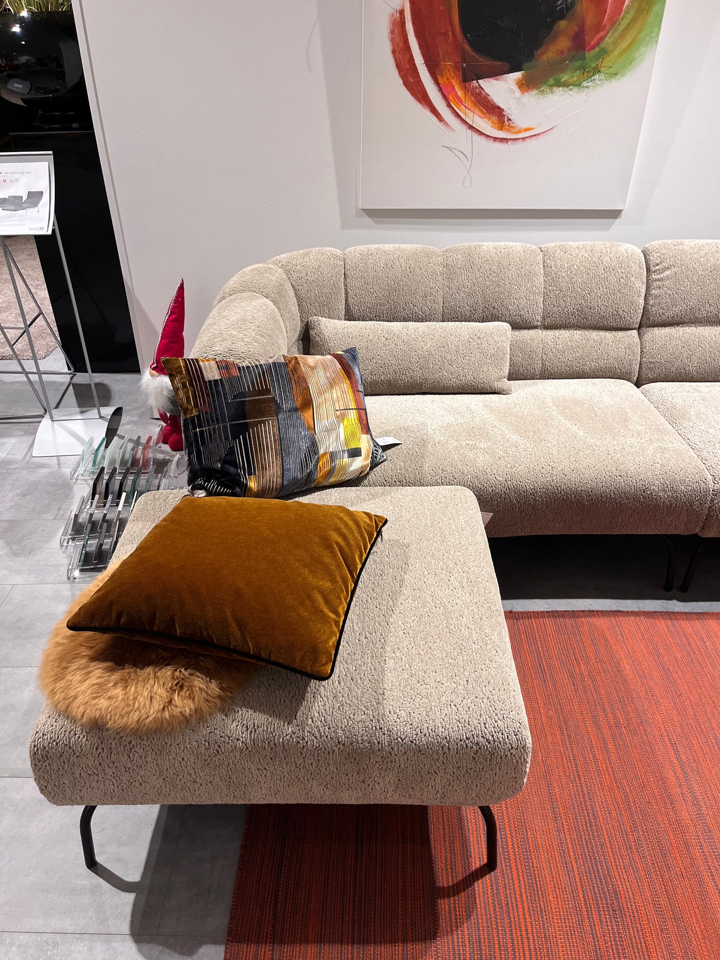 Brühl Magnolia Sofa + Hocker - 30 % Rabatt